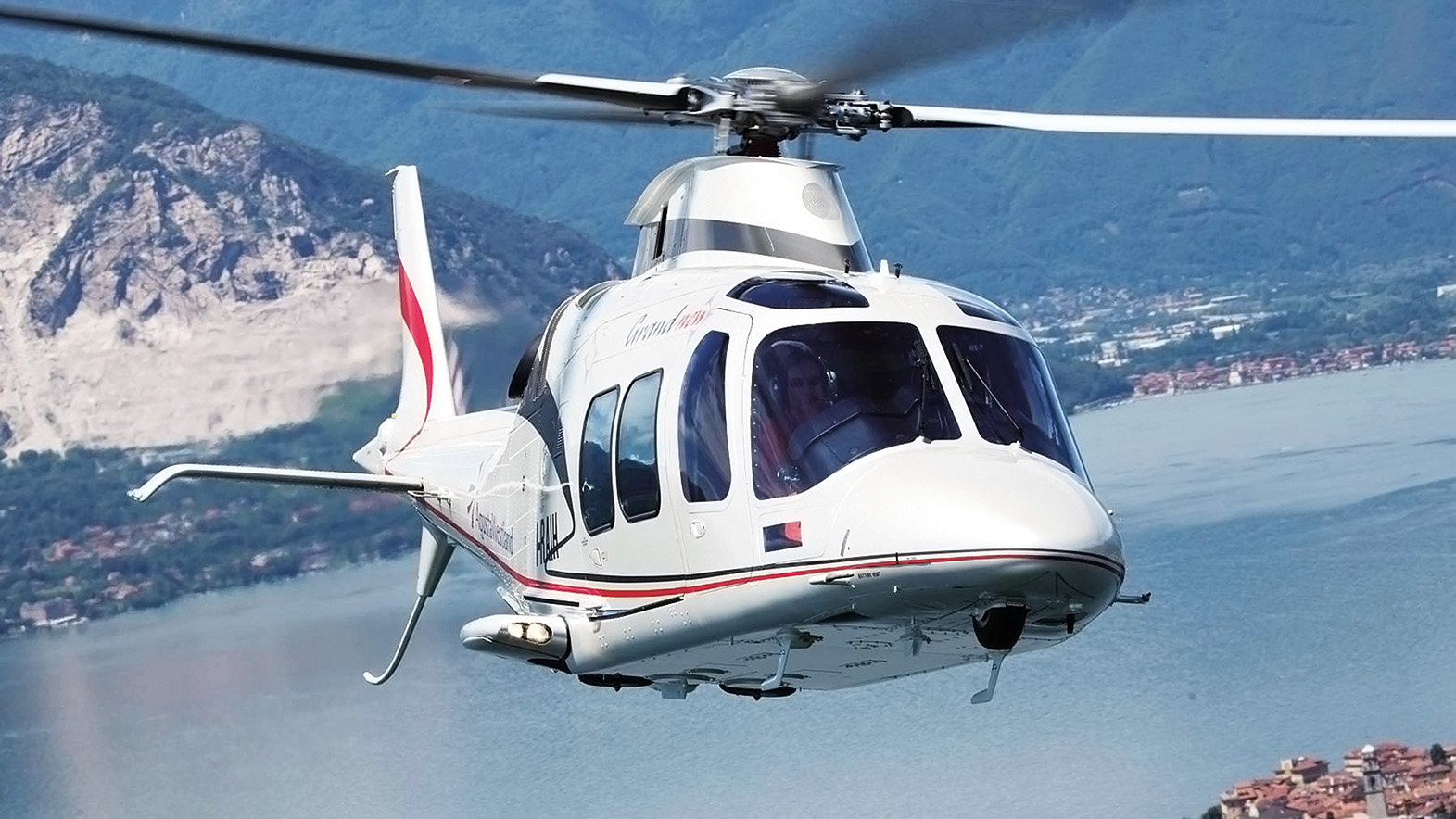 Agusta A109 Italian Alps helicopter flights